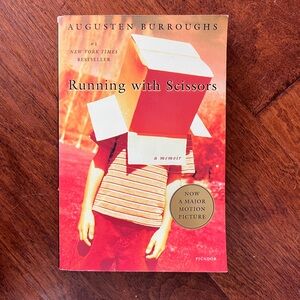 Running with Scissors by Augusten Burroughs - Red Cover Coffee Table Book